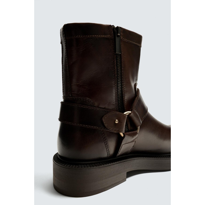 КОЖАНЫЕ САПОГИ С РЕМЕШКАМИ — LIMITED EDITION