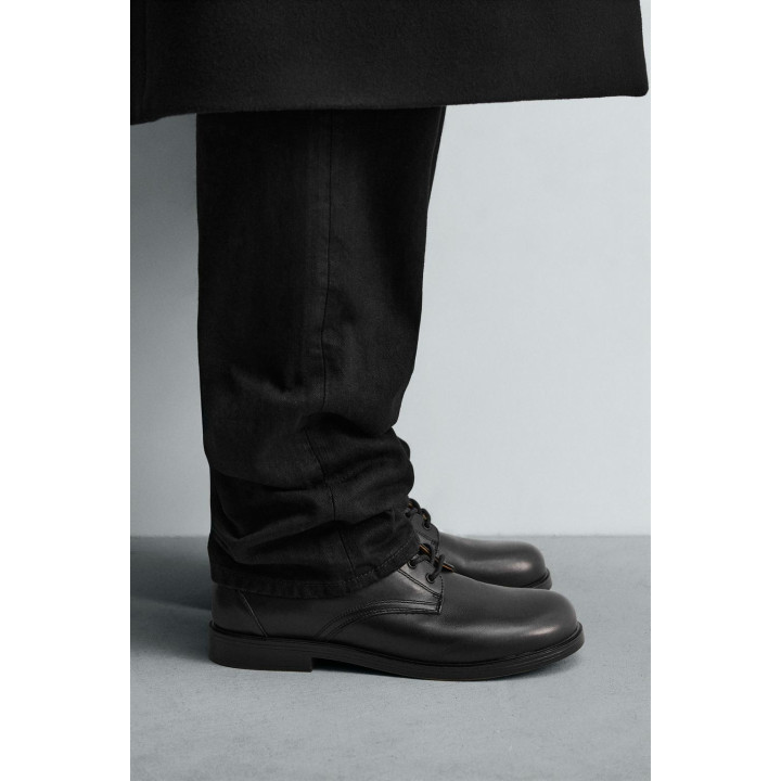 КОЖАНЫЕ БОТИНКИ НА ШНУРОВКЕ LIMITED EDITION