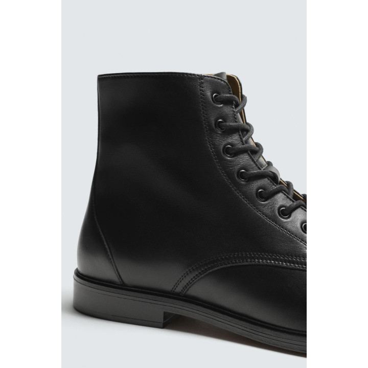 КОЖАНЫЕ БОТИНКИ НА ШНУРОВКЕ LIMITED EDITION