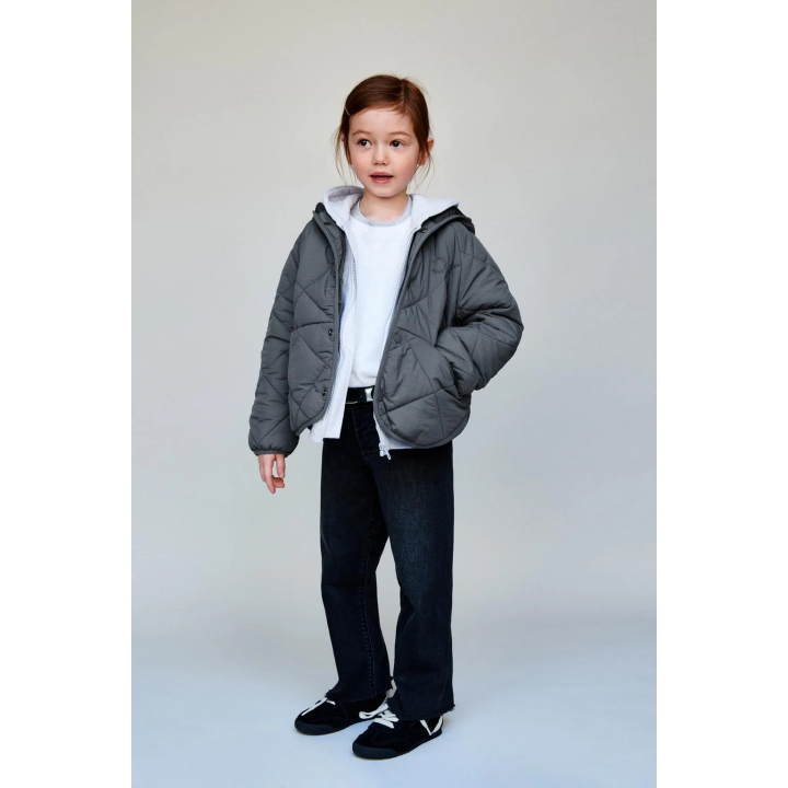 КОРОТКОЕ ПАЛЬТО ИЗ ШЕРСТИ С ЛАЦКАНАМИ ИЗ ИСКУССТВЕННОГО МЕХА