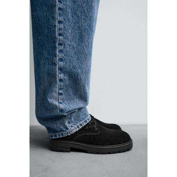 КОЖАНЫЕ БОТИНКИ СО ШНУРОВКОЙ CHAMPION ® X ZARA