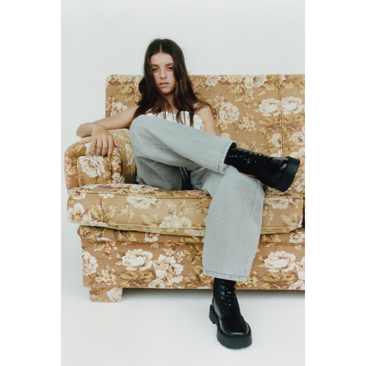 БОТИНКИ СО ШНУРОВКОЙ