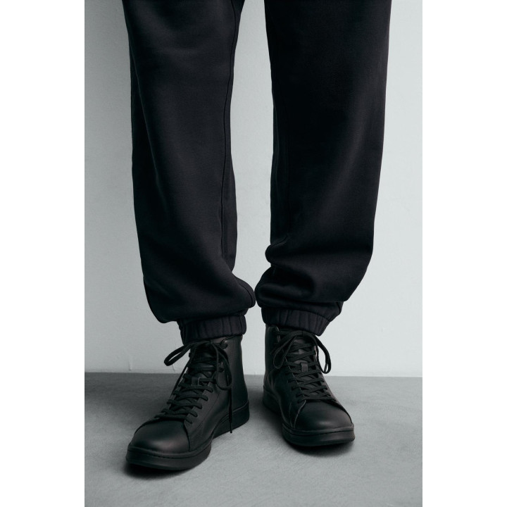 КОЖАНЫЕ КРОССОВКИ-БОТИНКИ