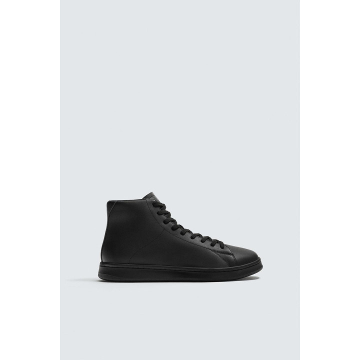 КОЖАНЫЕ КРОССОВКИ-БОТИНКИ