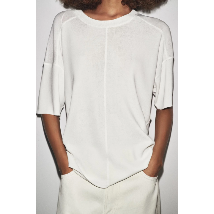 ОДНОТОННЫЙ ТОП ОВЕРСАЙЗ