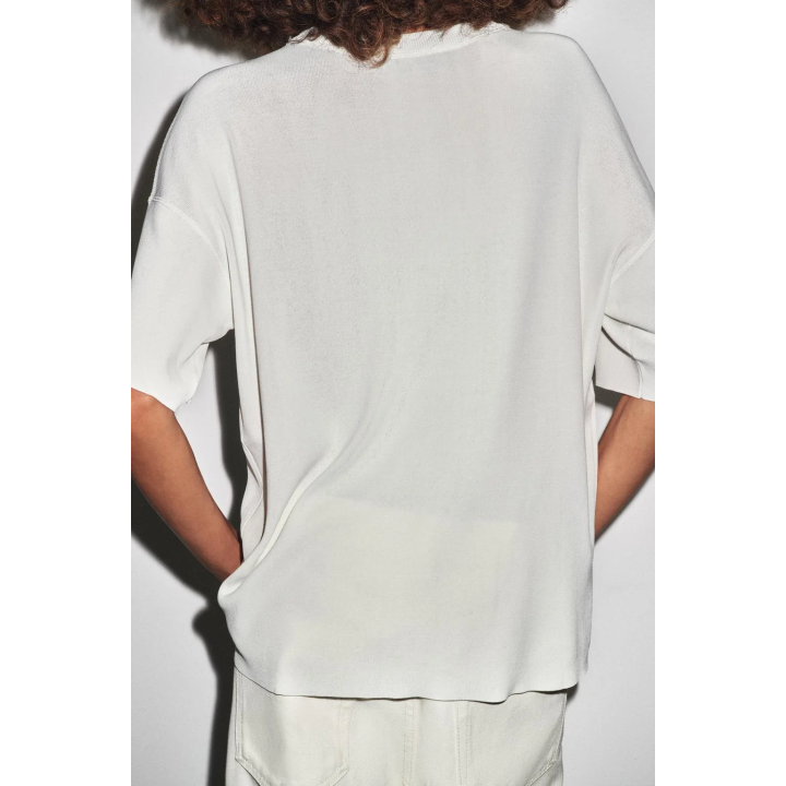 ОДНОТОННЫЙ ТОП ОВЕРСАЙЗ