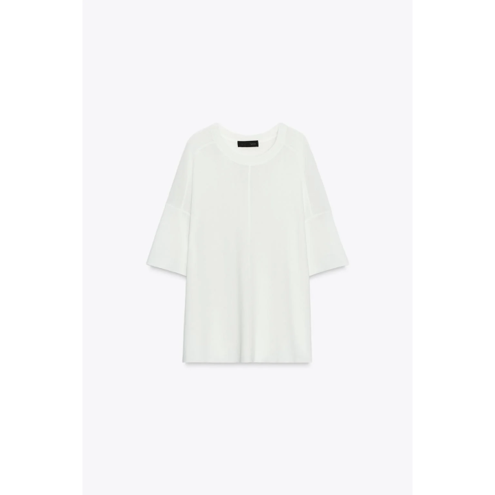 ОДНОТОННЫЙ ТОП ОВЕРСАЙЗ