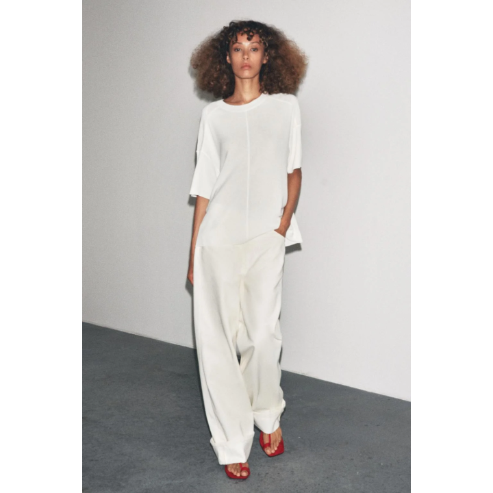 ОДНОТОННЫЙ ТОП ОВЕРСАЙЗ