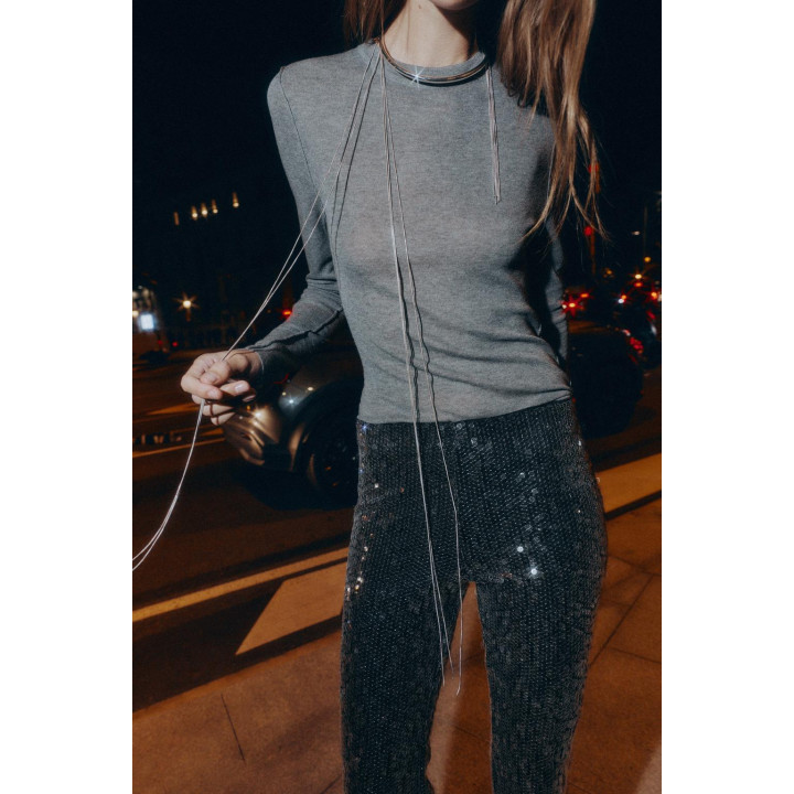 ТОП ИЗ ОЧЕНЬ ТОНКОГО ТРИКОТАЖА