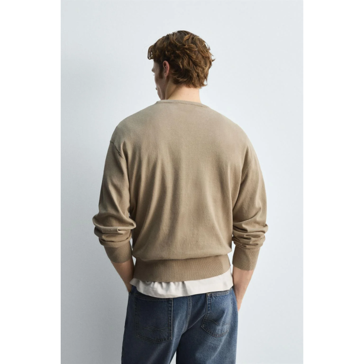 ДЖЕМПЕР ИЗ ХЛОПКА И РАМИ