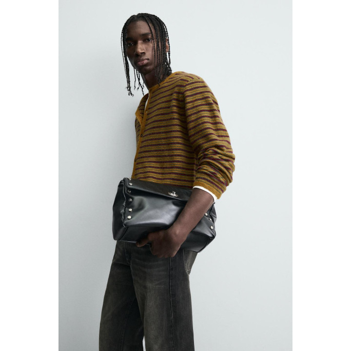 ЖАККАРДОВЫЙ КАРДИГАН В ПОЛОСКУ