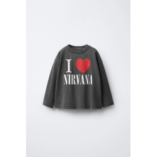 ФУТБОЛКА С ЭФФЕКТОМ GARMENT DYE NIRVANA ®