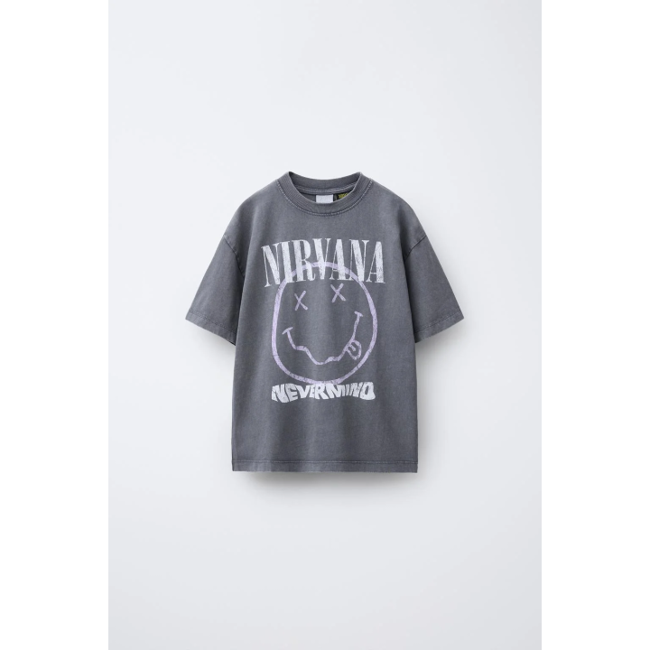ФУТБОЛКА С ПРИНТОМ NIRVANA ®