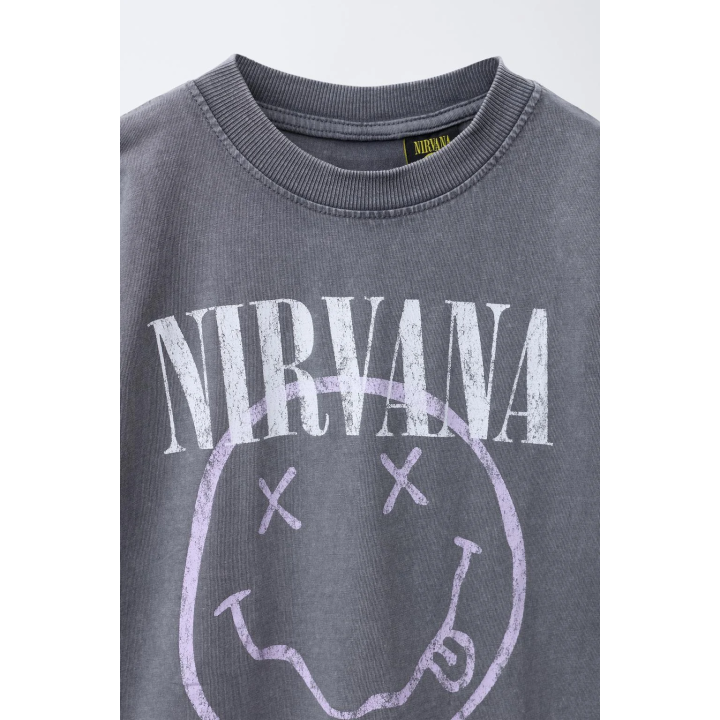 ФУТБОЛКА С ПРИНТОМ NIRVANA ®