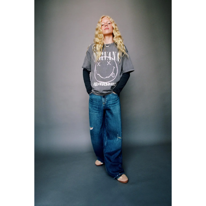 ФУТБОЛКА С ПРИНТОМ NIRVANA ®