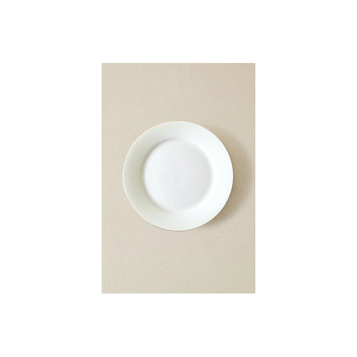 RIMMED BONE CHINA SIDE PLATE