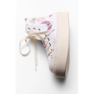 СПОРТИВНЫЕ БОТИНКИ С ПРИНТОМ