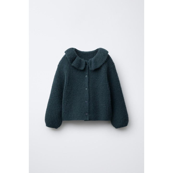 КАРДИГАН С КРУГЛЫМ ВОРОТНИКОМ