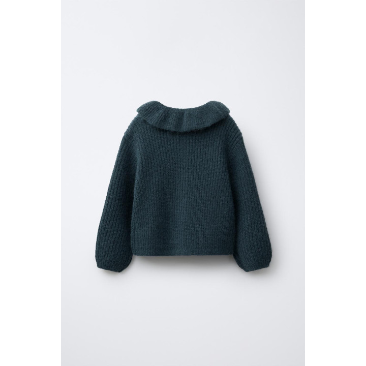 КАРДИГАН С КРУГЛЫМ ВОРОТНИКОМ