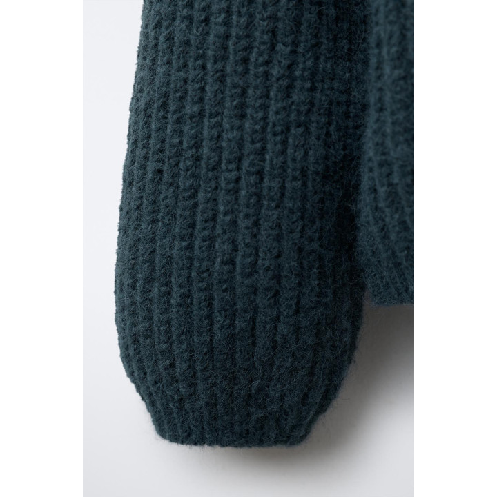 КАРДИГАН С КРУГЛЫМ ВОРОТНИКОМ