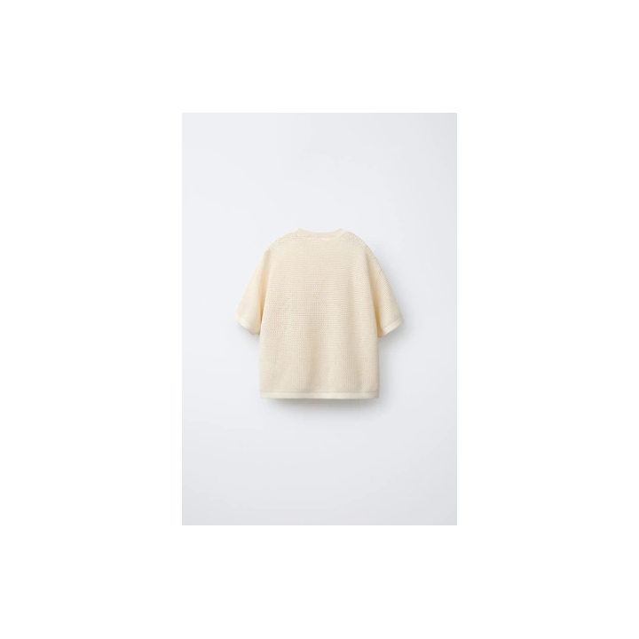 ТРИКОТАЖНАЯ ФУТБОЛКА С ВЫШИВКОЙ И КАРМАНОМ