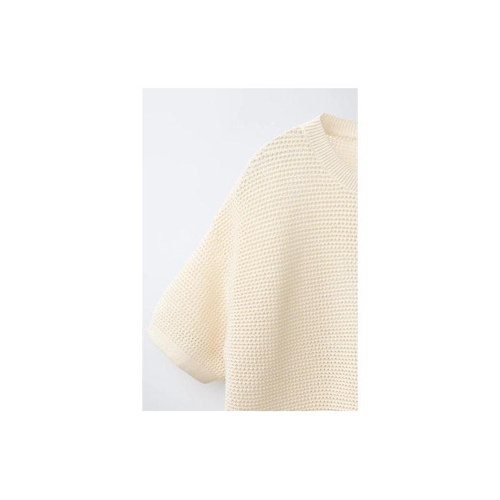 ТРИКОТАЖНАЯ ФУТБОЛКА С ВЫШИВКОЙ И КАРМАНОМ