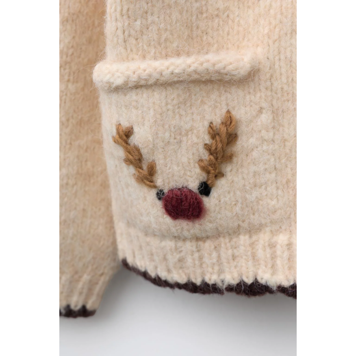 КАРДИГАН С ОЛЕНЯМИ