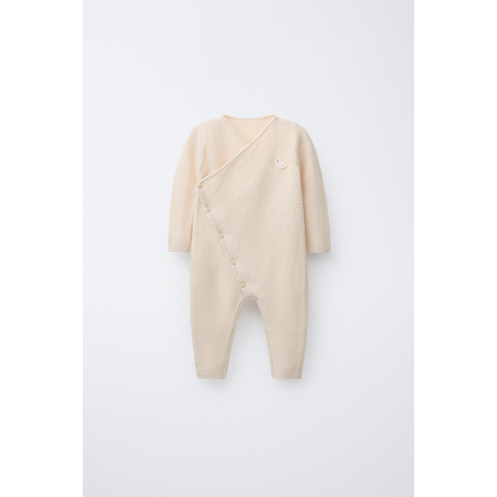 ТРИКОТАЖНОЕ КИМОНО С ВЫШИВКОЙ «УТЕНОК»