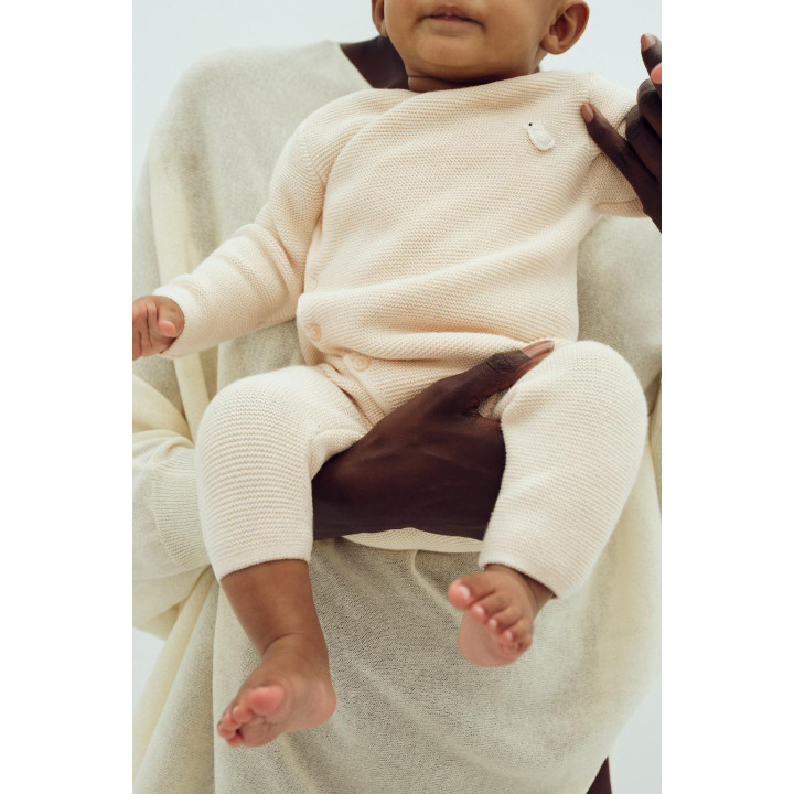 ТРИКОТАЖНОЕ КИМОНО С ВЫШИВКОЙ «УТЕНОК»