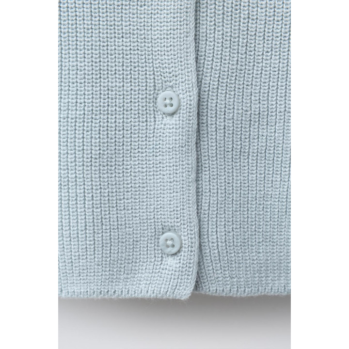 ВЯЗАНЫЙ ЖЕМЧУЖНЫЙ ДЖЕМПЕР С ВЫШИВКОЙ В ВИДЕ СЛОНА