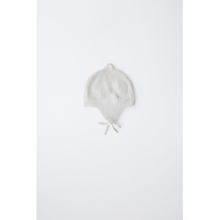 ТРИКОТАЖНЫЙ ЧЕПЧИК С ЖЕМЧУЖНЫМ УЗОРОМ