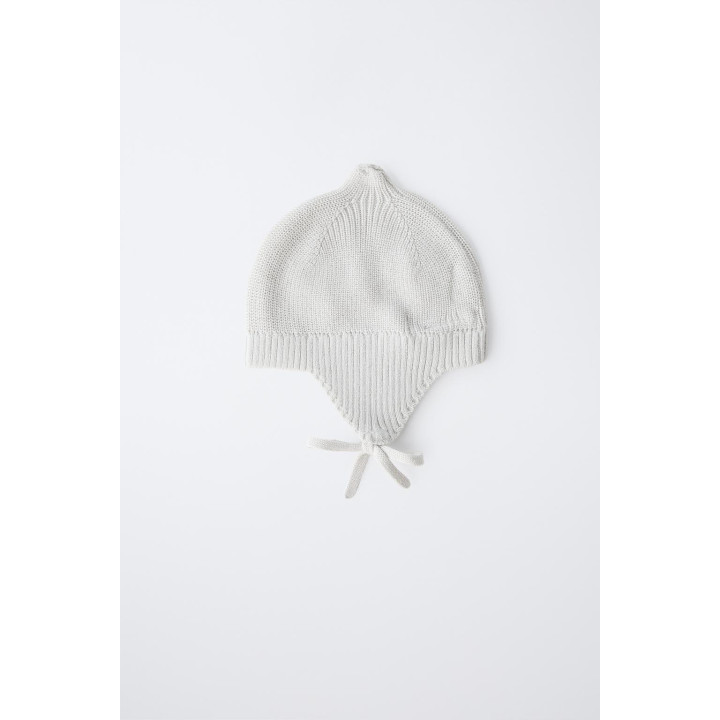 ТРИКОТАЖНЫЙ ЧЕПЧИК С ЖЕМЧУЖНЫМ УЗОРОМ