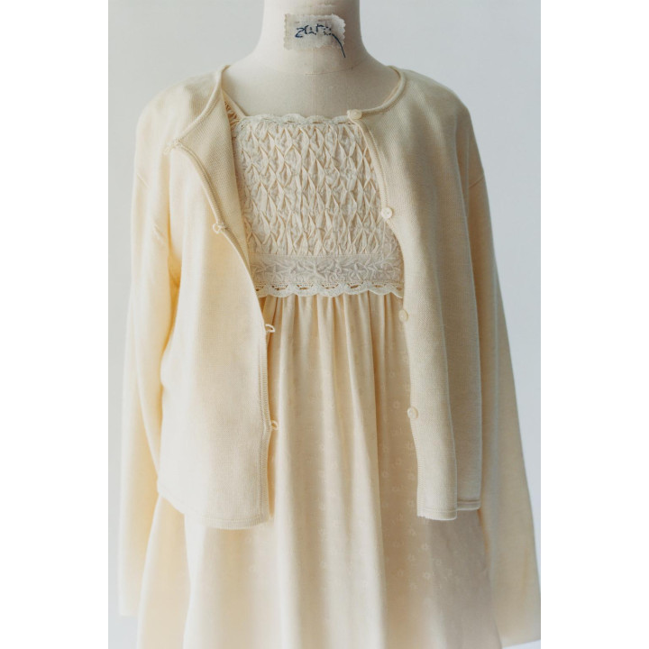 ТРИКОТАЖНЫЙ КАРДИГАН ИЗ СТРУЯЩЕЙСЯ ТКАНИ С ШЕЛКОМ