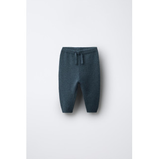 ТРИКОТАЖНЫЕ БРЮКИ С ВЫШИВКОЙ СОБАЧКИ