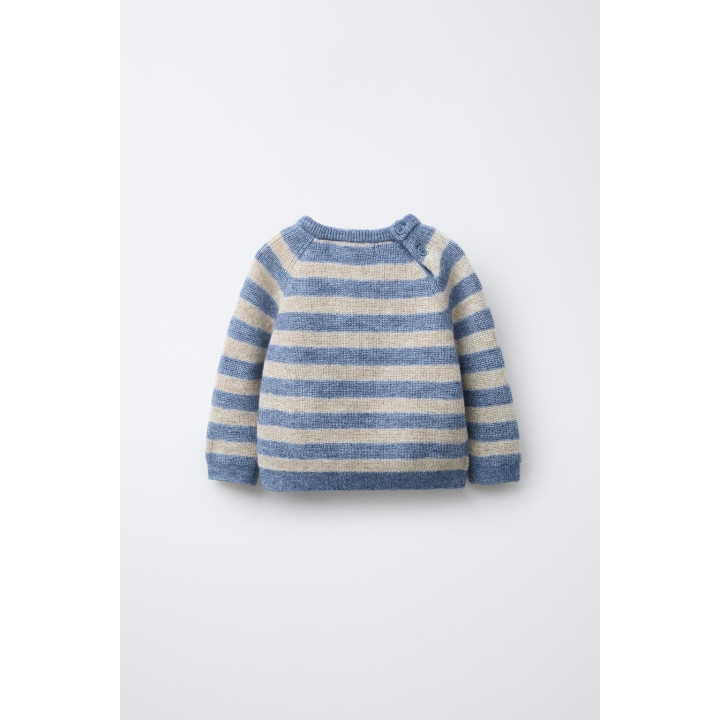 ДЖЕМПЕР ИЗ ШЕРСТИ И КАШЕМИРА В ПОЛОСКУ