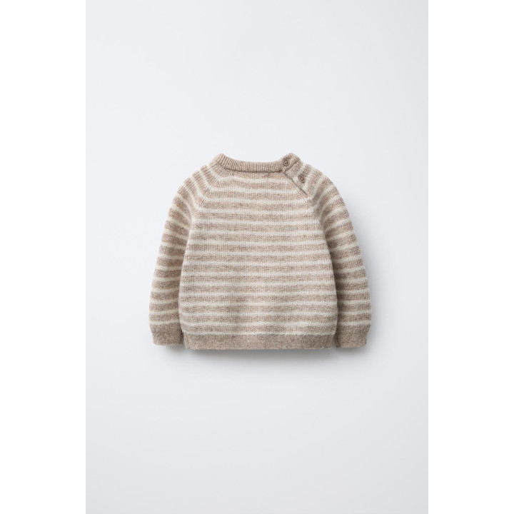 СВИТЕР ИЗ ШЕРСТИ И КАШЕМИРА В ПОЛОСКУ