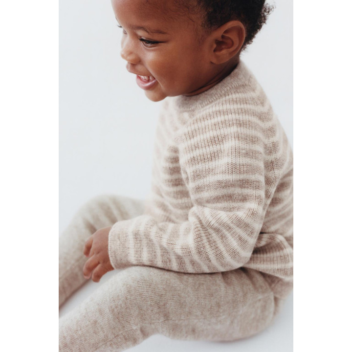 СВИТЕР ИЗ ШЕРСТИ И КАШЕМИРА В ПОЛОСКУ