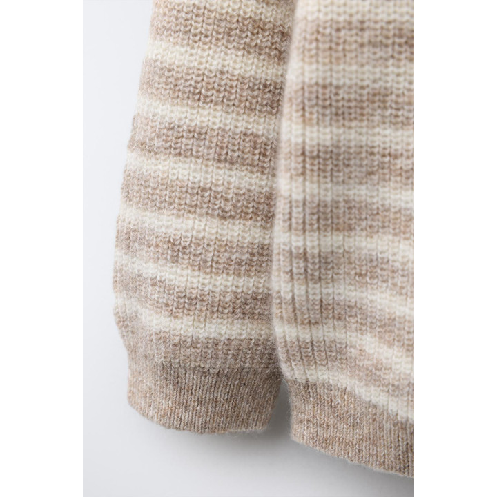 СВИТЕР ИЗ ШЕРСТИ И КАШЕМИРА В ПОЛОСКУ