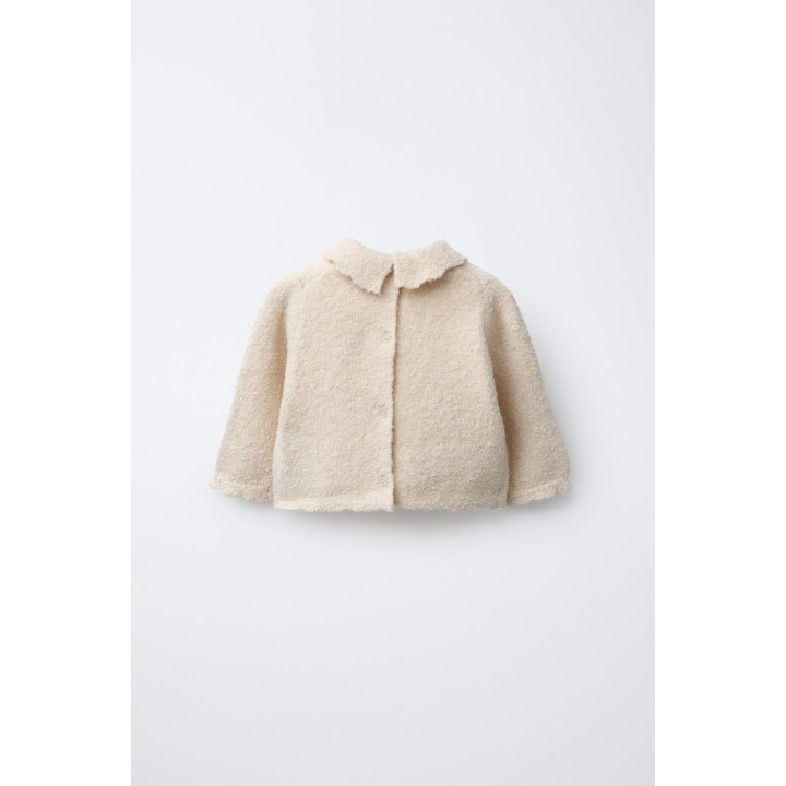 ВЯЗАНЫЙ ДЖЕМПЕР С ВЫШИВКОЙ В ВИДЕ ЦВЕТОВ