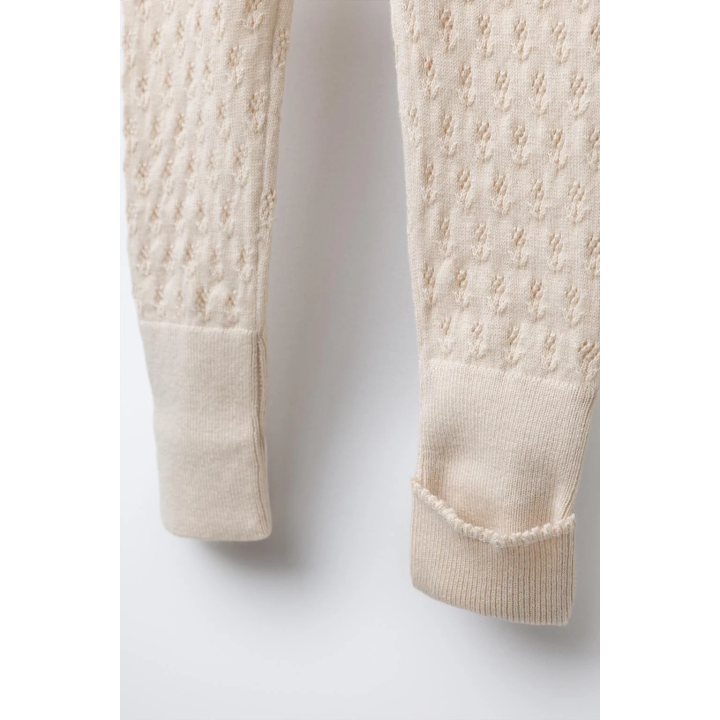 КОМБИНЕЗОН-ТРАНСФОРМЕР ФАКТУРНОЙ ВЯЗКИ СО СТОПАМИ