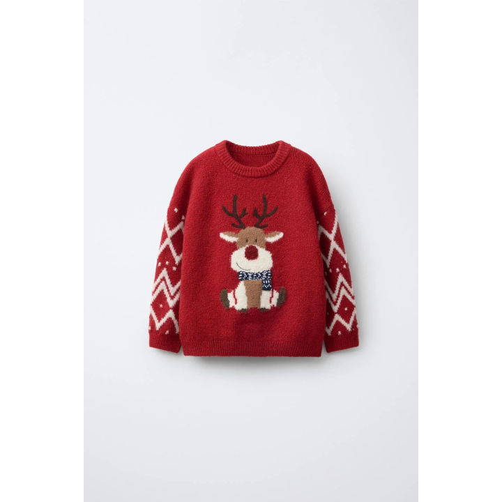 СВИТЕР С ОЛЕНЕМ