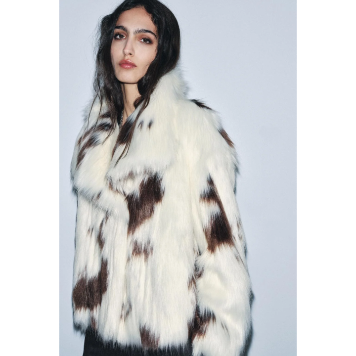 КУРТКА ИЗ ИСКУССТВЕННОГО МЕХА — ZW COLLECTION LIMITED EDITION