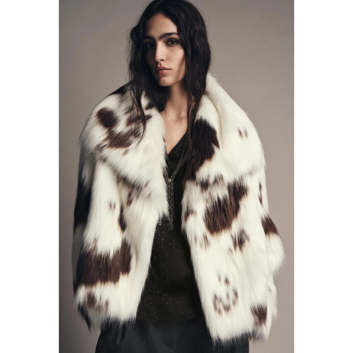 КУРТКА ИЗ ИСКУССТВЕННОГО МЕХА — ZW COLLECTION LIMITED EDITION