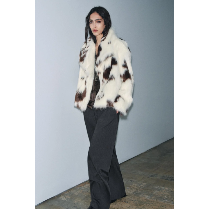 КУРТКА ИЗ ИСКУССТВЕННОГО МЕХА — ZW COLLECTION LIMITED EDITION