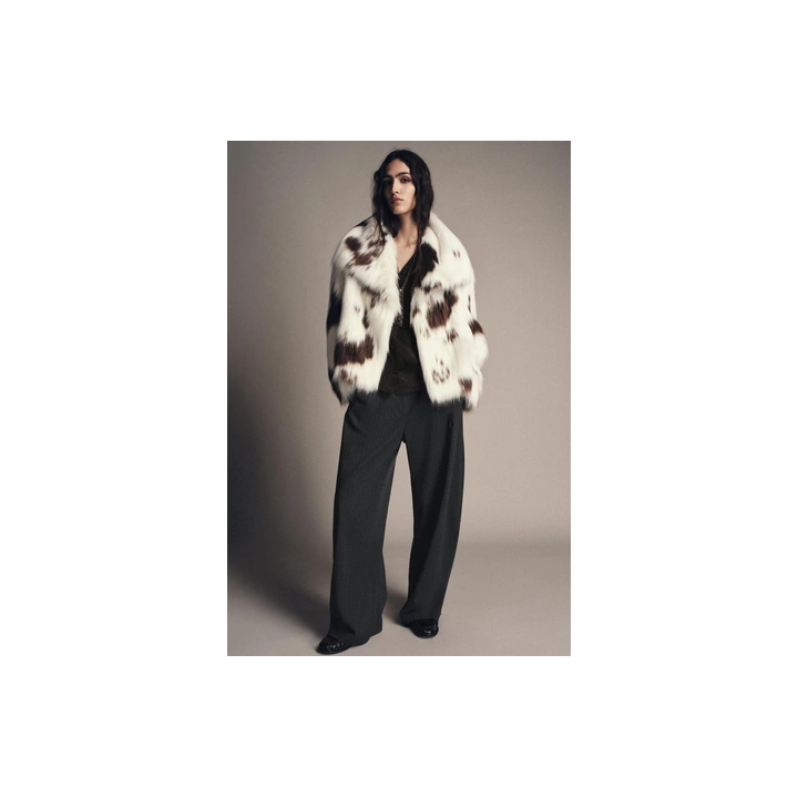 КУРТКА ИЗ ИСКУССТВЕННОГО МЕХА — ZW COLLECTION LIMITED EDITION