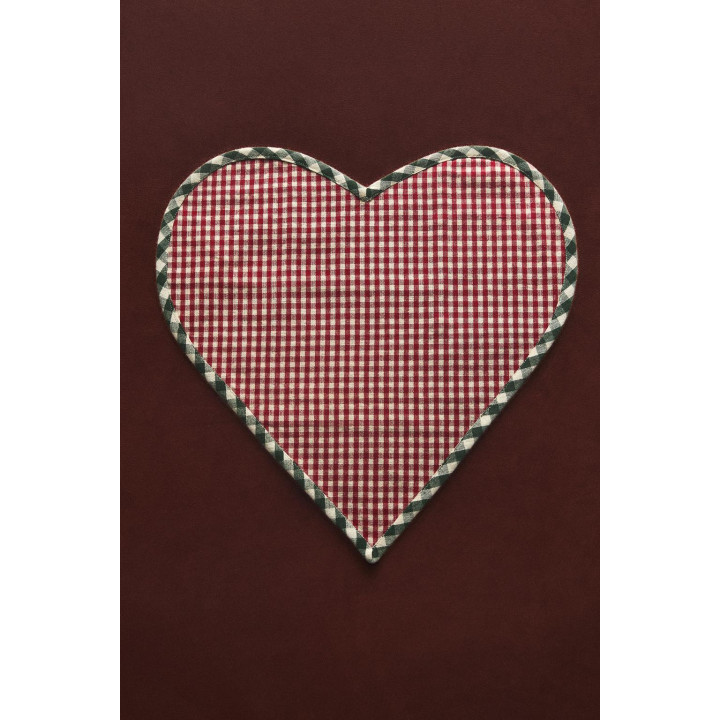 Рождественский подставка сердца