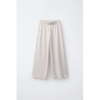 БРЮКИ WIDE LEG ИЗ МЯГКОЙ ТКАНИ
