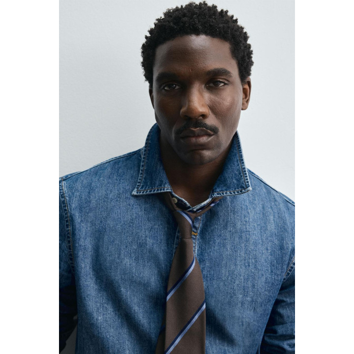 ГАЛСТУК 100% ШЕЛК ПОЛОСКИ LIMITED EDITION