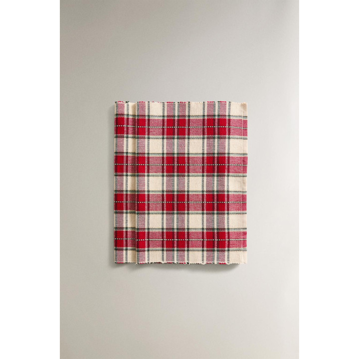 Рождественский скатерть в клетку (набор из 2)