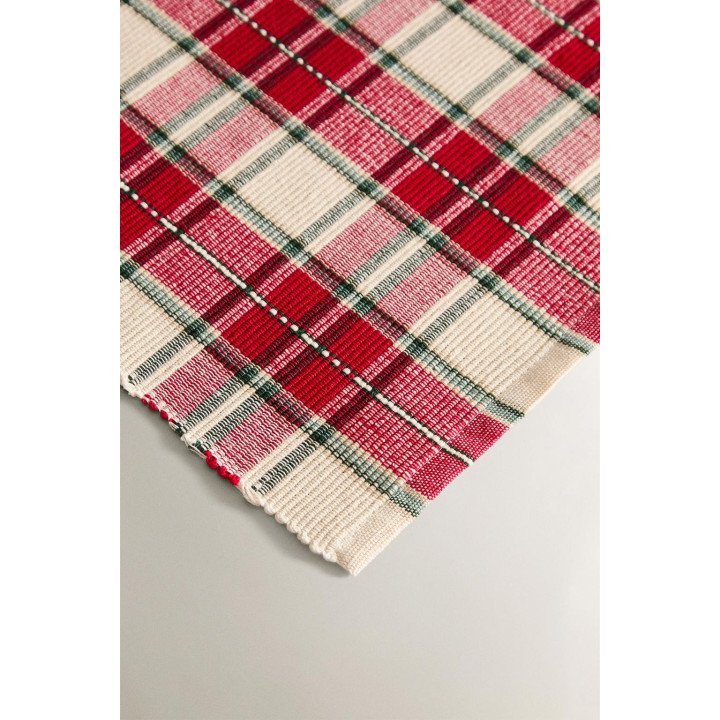 Рождественский скатерть в клетку (набор из 2)